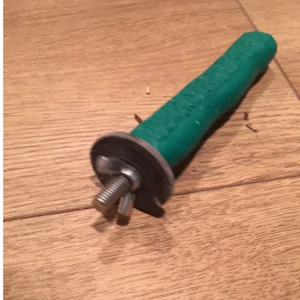 Jade green small bird perch